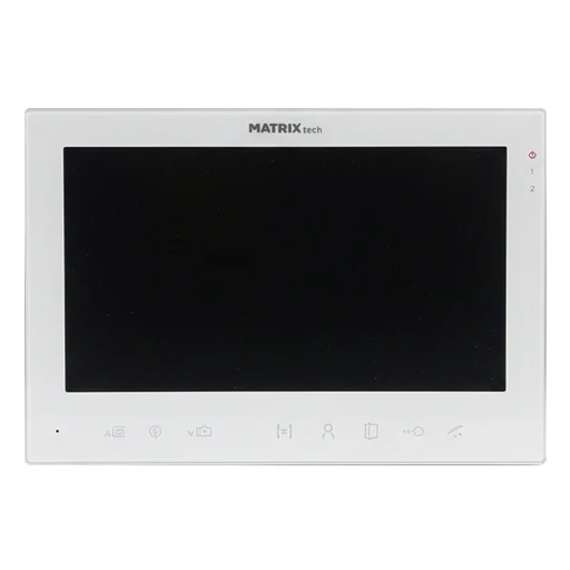 Видеодомофон MT-MW7.0H-SD v2, 7 дюймов, 1024x600, IPS, 128 ГБ, АHD/CVI/TVI/CVBS, белый