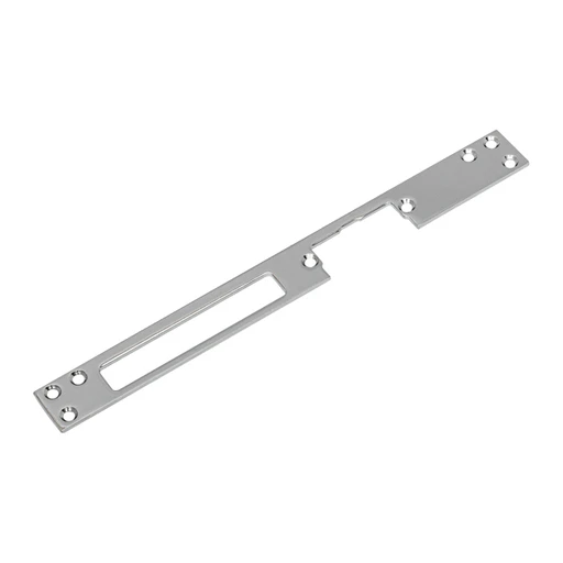 Планка AT-FL Accordtec для электрозащёлки AT-ES01, 250х25 мм, серебристая, металл, 85 г