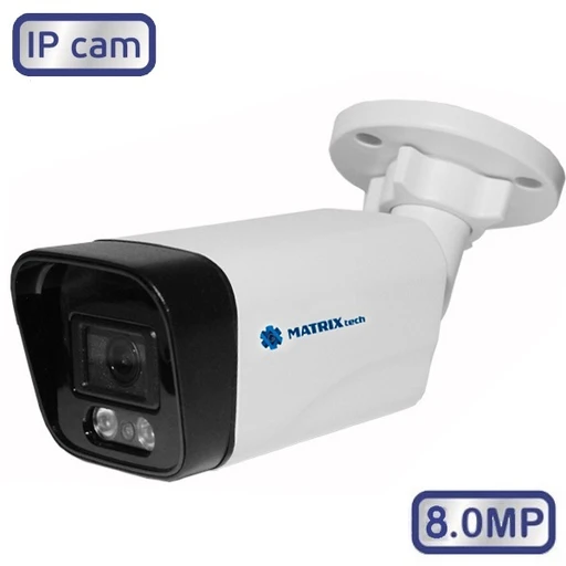 Сетевая IP-камера M132063 8MP 2,8mm PoE IP66 ИК-подсветка 20м