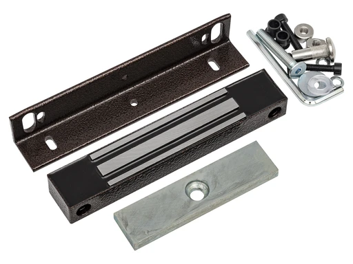 Электромагнитный замок AccordTec ML-100KB 100 Н, IP67, с уголком