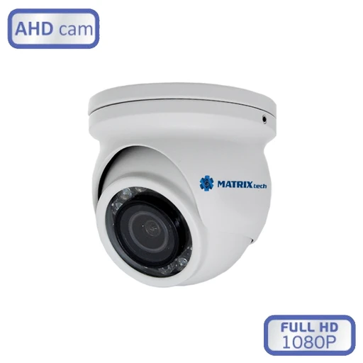 Камера купольная MT-DM1080AHD10C (2,8мм) 2Мп, IP66, ИК до 10м, Human Detection, 12В