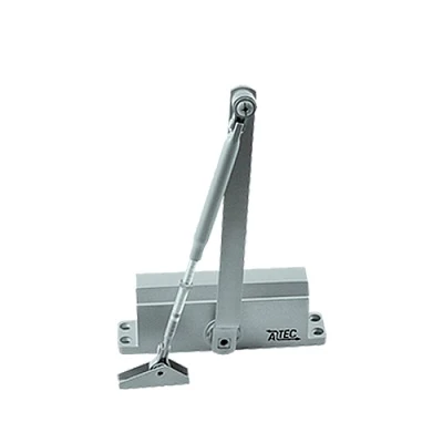 Доводчик механический D132E-Sl до 65 кг 2-х скоростной серебро