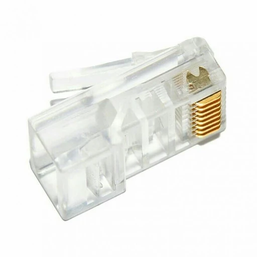 Коннектор AN-RJ45G разъем RJ45 пластиковый корпус 8 контактов