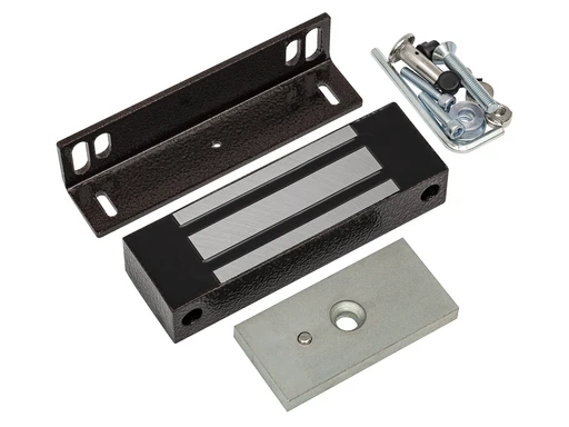 Электромагнитный замок AccordTec ML-300KB 300 кг с уголком IP67 11,5-14,5 В 164x52x32 мм