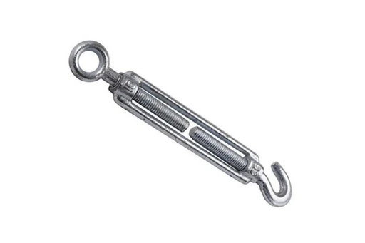 Талреп DIN 1480 М6 (крюк кольцо) зев 8 мм кольцо 10 мм резьба М6 длина 85 мм