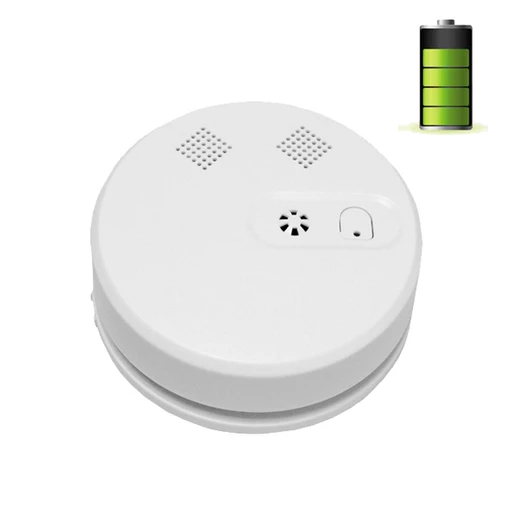 Беспроводной датчик дыма AS SC01R, 433 МГц, 100 м, 9 В, 30 м², 110х35 мм
