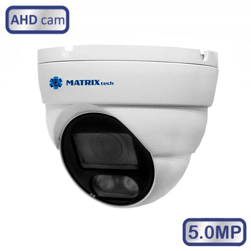 Видеокамера MT-DM5.0AHD20K 5.0MP, 2.8 мм, ИК-подсветка 20 м, IP66, 12 В