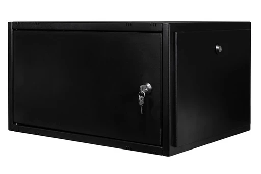 Серверный шкаф RackMann 6U 600x600x328мм, стальной, IP20, настенный, чёрный